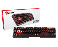 MSI Vigor GK60 (MX Cherry Red, czerwone LED) - 478206 - zdjęcie 4